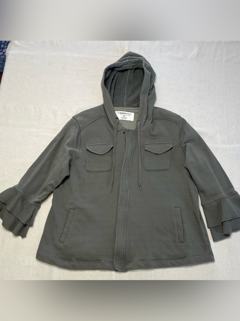 Upscale Hooded Sweatshirt Plus Size 1x